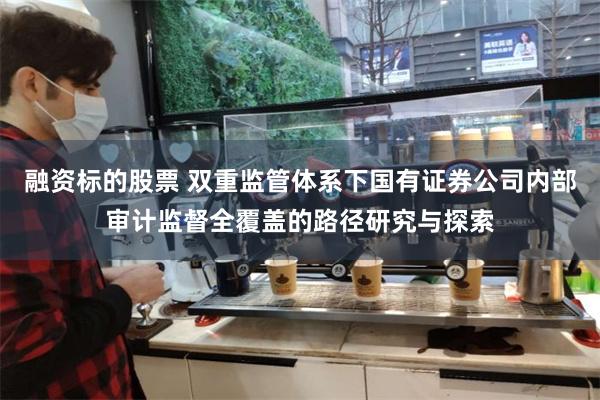 融资标的股票 双重监管体系下国有证券公司内部审计监督全覆盖的路径研究与探索